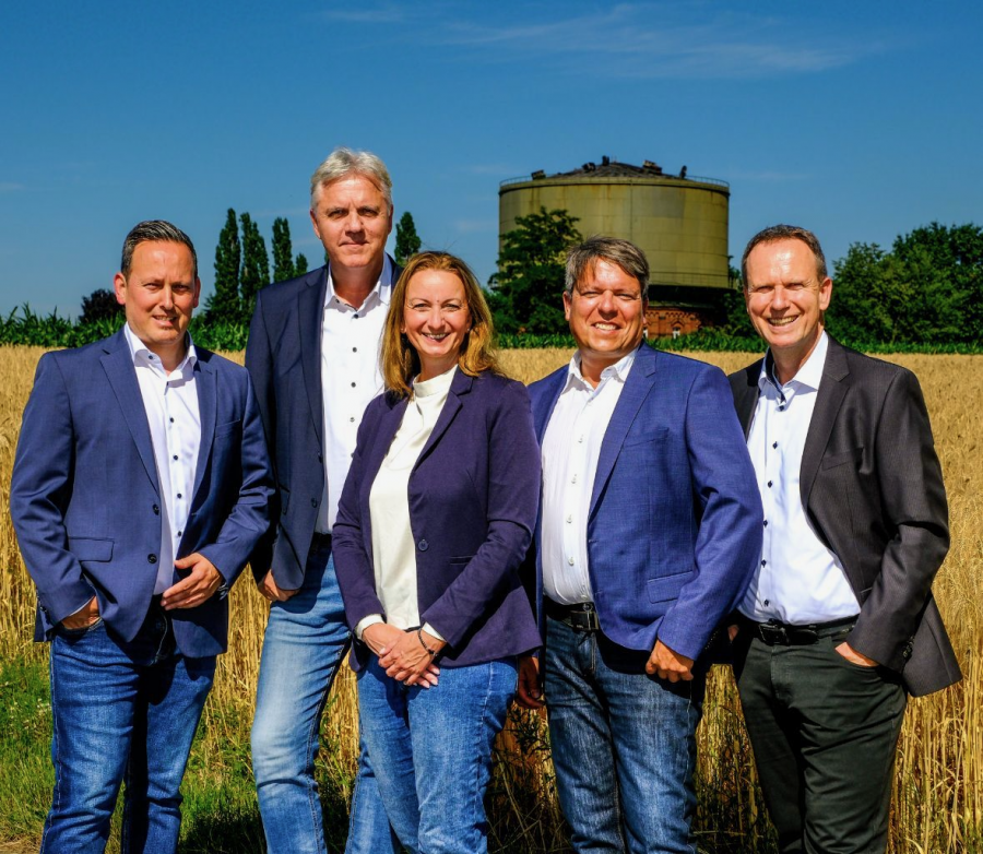 Unsere Kandidaten mit der Bürgermeisterkandidatin Anja Rex