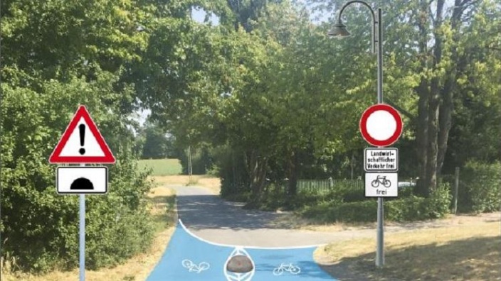 Verkehrsberuhigung Ostcharweg auf Initiative CDU OV RE-Ost wird umgesetzt